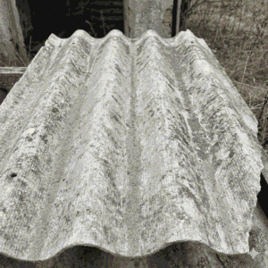 Asbestos roofing sheets